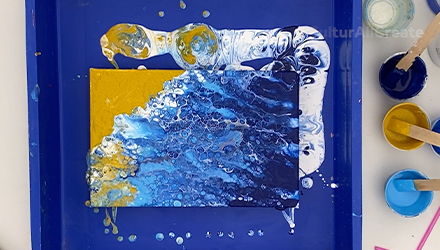 Acrylic Pour Painting