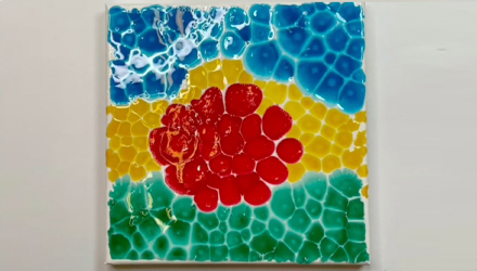 New Glass Paint technique