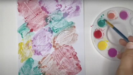 Magic Leaves Drawing